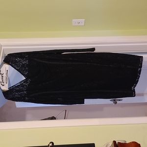 Lane Bryant Black lace dress.  Size 20